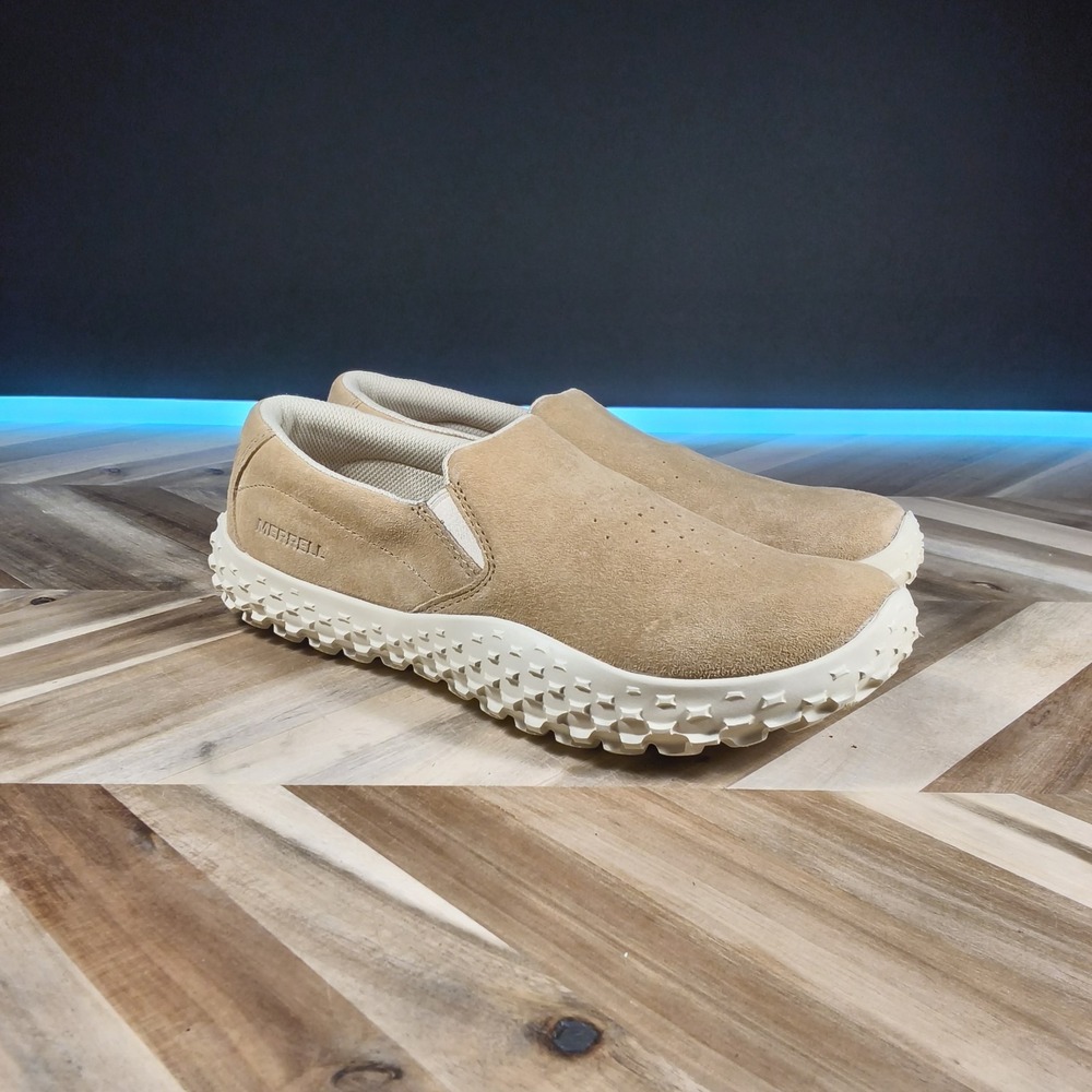 Merrell Wrapt Slide Nubuck Shoe Suede Womens 9 Latte Slip On J008674 Trail